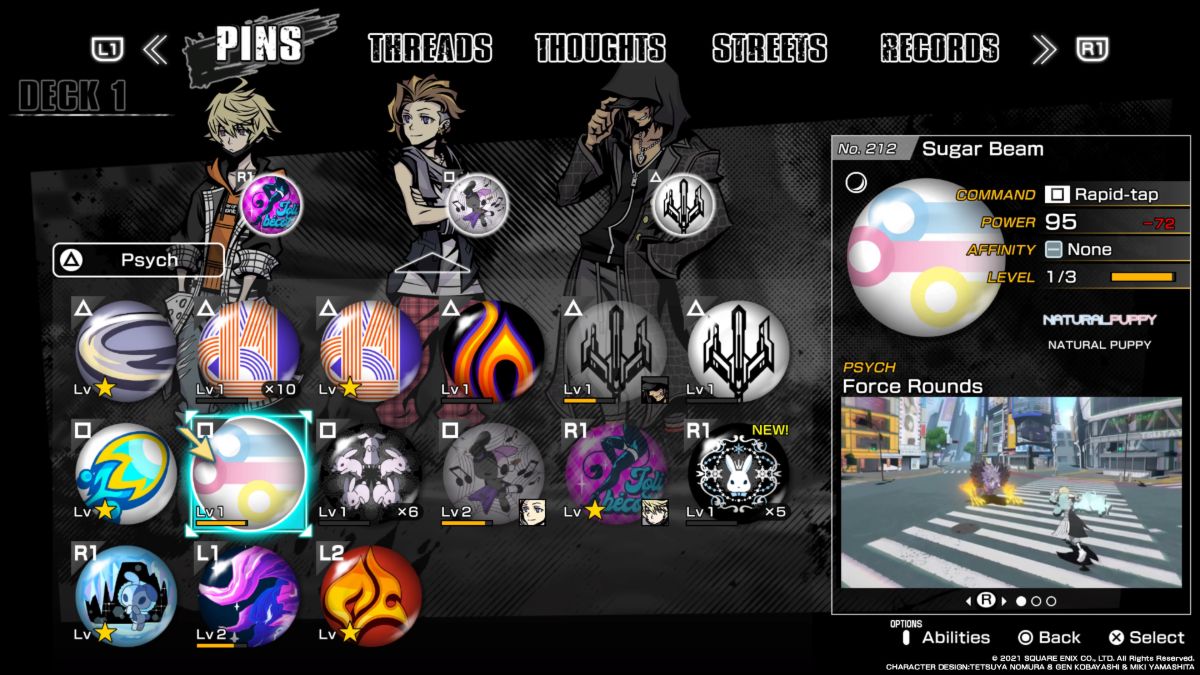 What are pins and how to collect them in NEO The World Ends With You