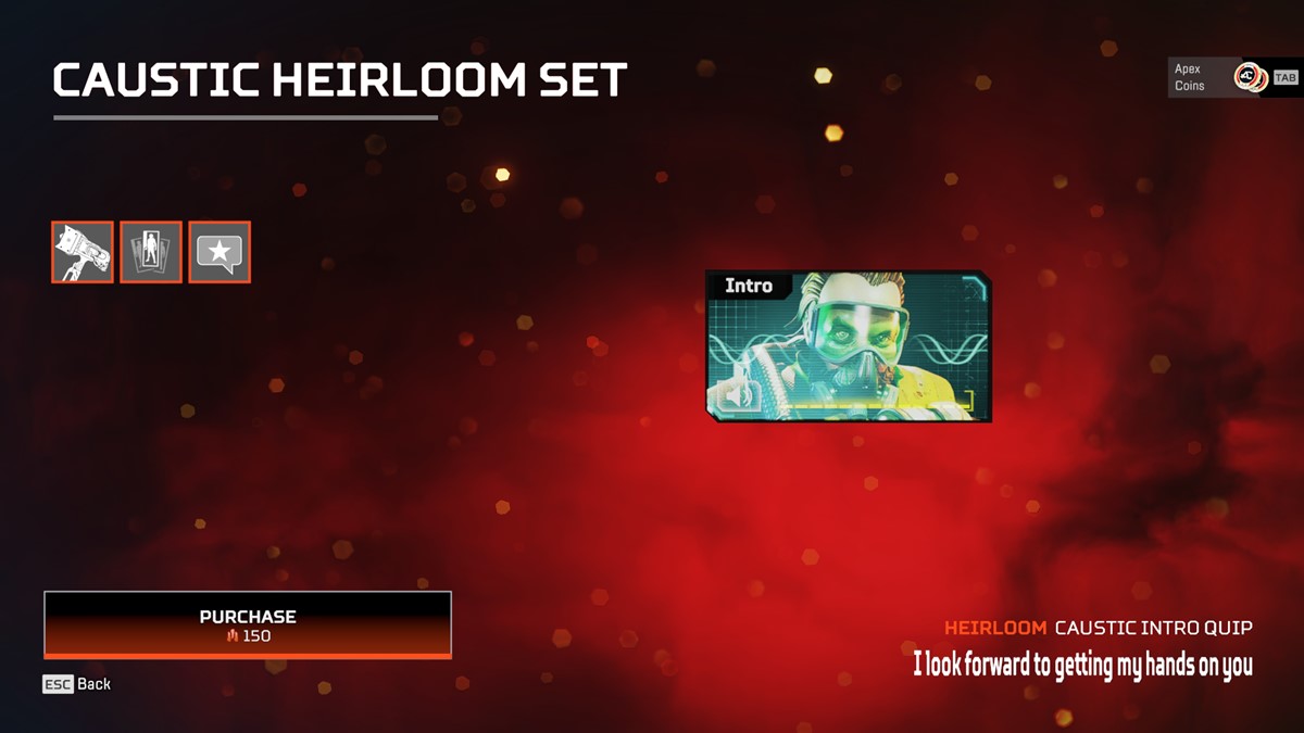 Every Heirloom cosmetic in Apex Legends Gamepur