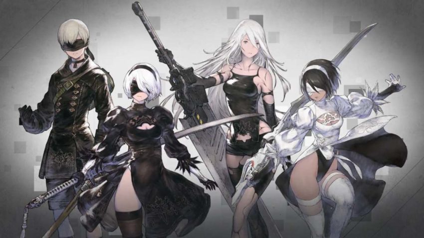 nier automata 2b 2p