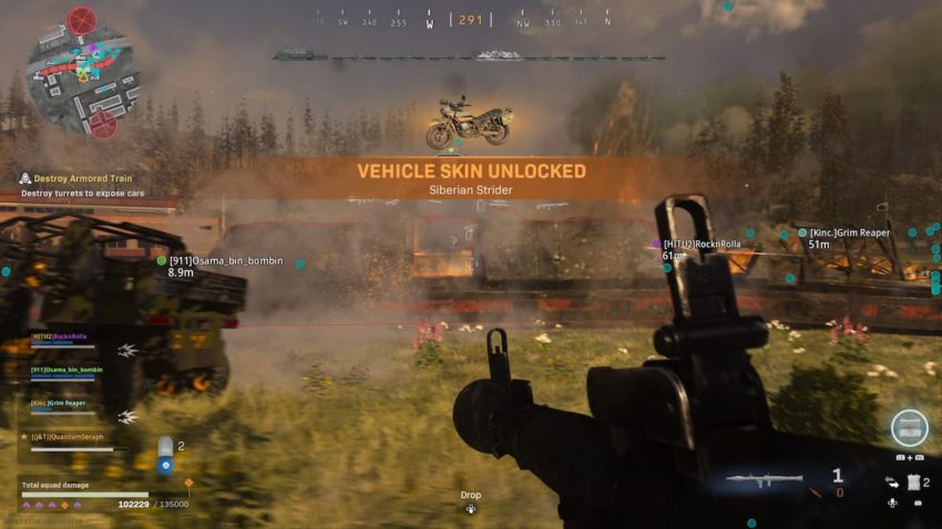 Call of Duty: Vanguard Warzoe Battle of Verdansk rewards