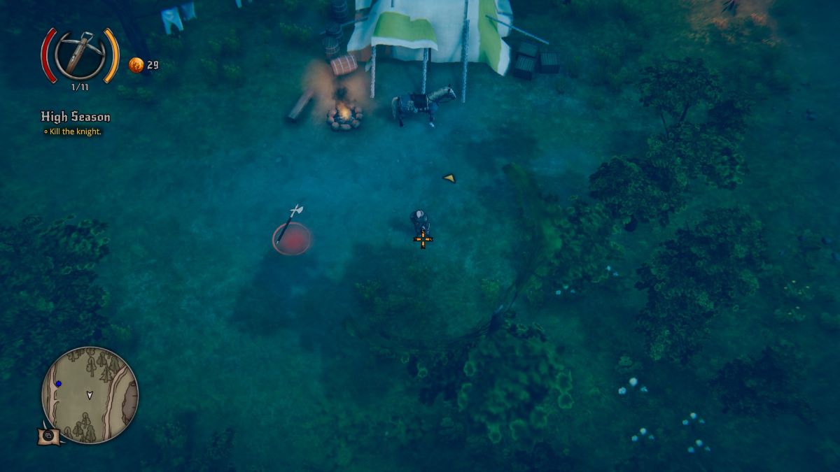 How to change your weapon and reload crossbow in Rustler Gamepur