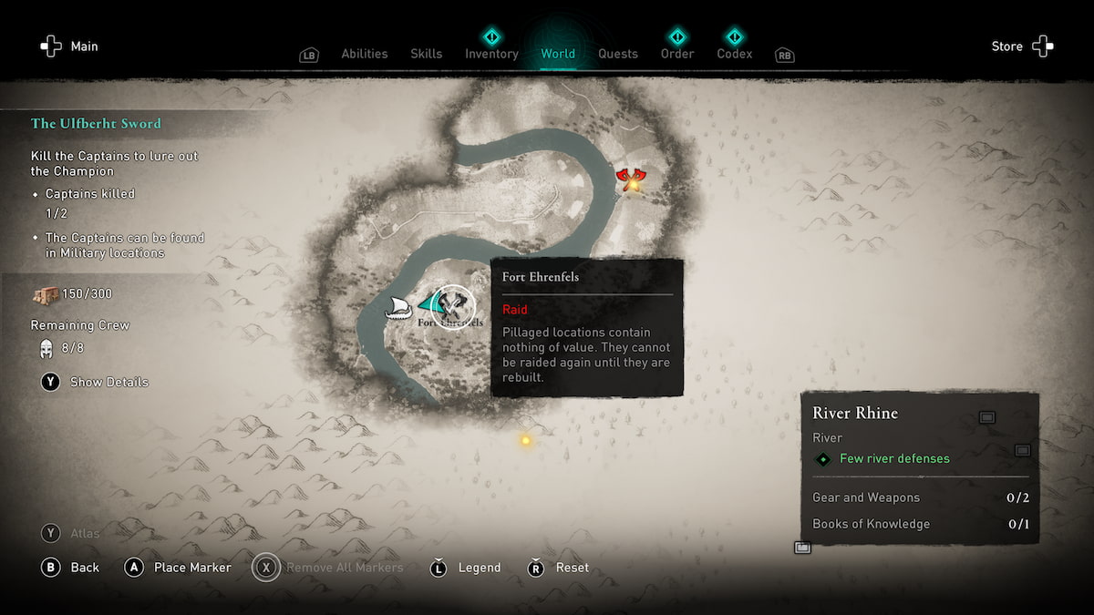 How to complete The Ulfberht Sword on River Rhine in Assassin's Creed
