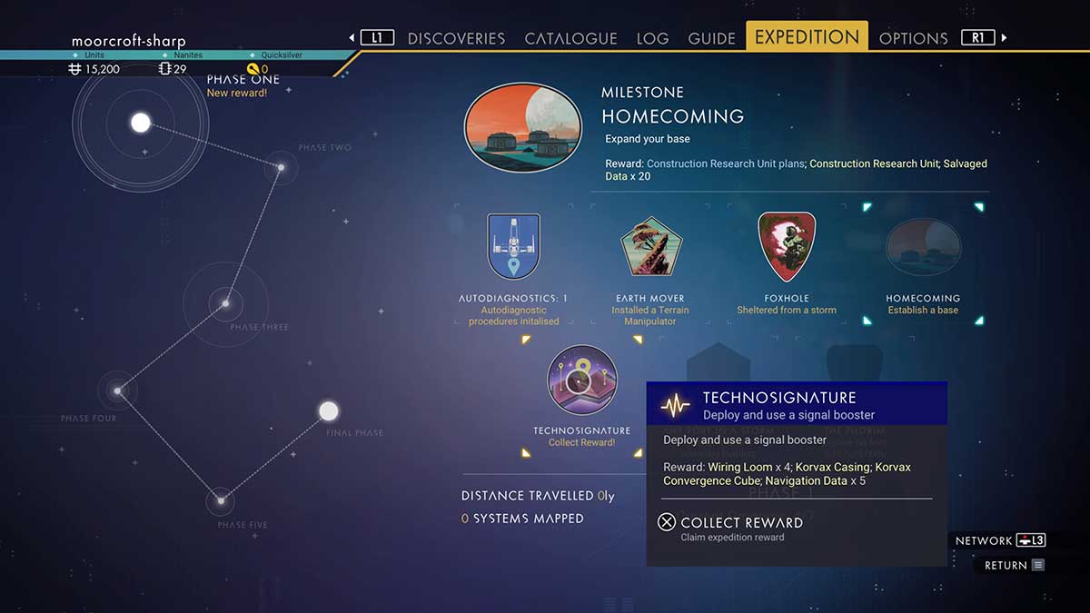 How to complete Technosignature in No Man's Sky Expedition Three Cartographers Gamepur