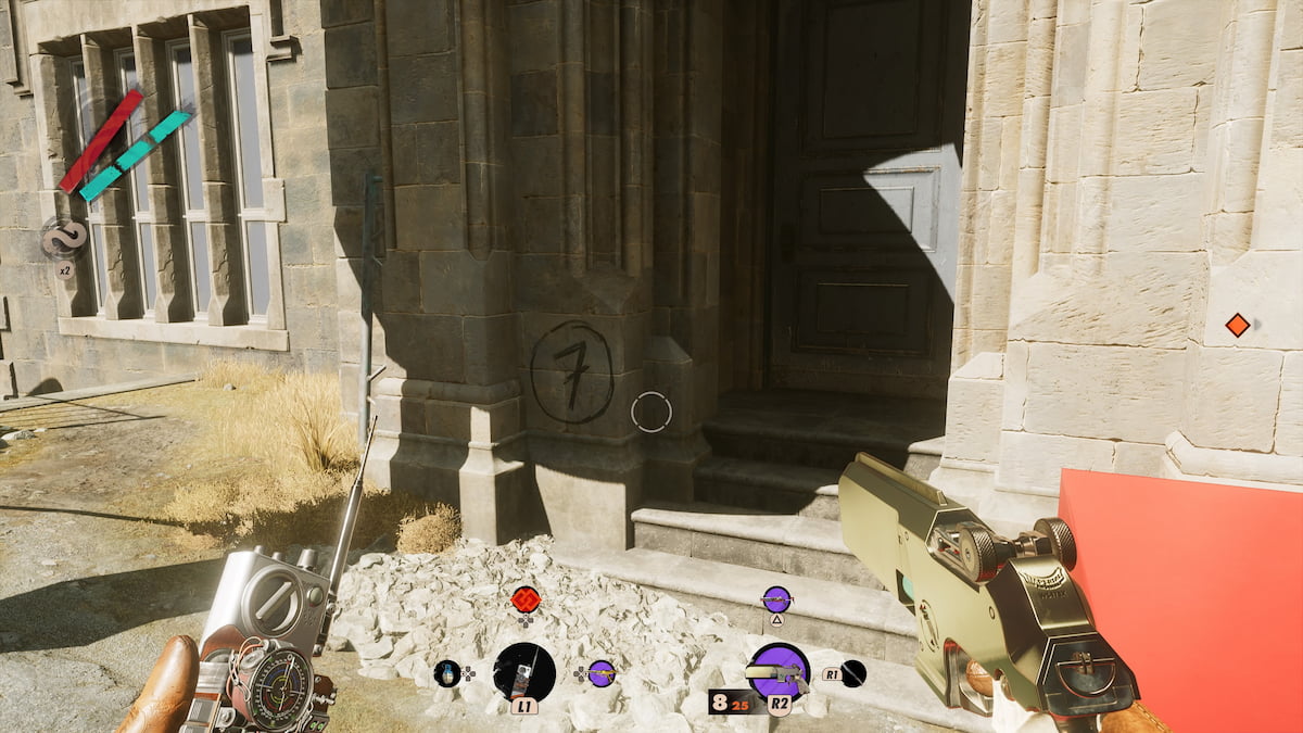 How to find the code for the safe in a cave beneath Aleksis' mansion in