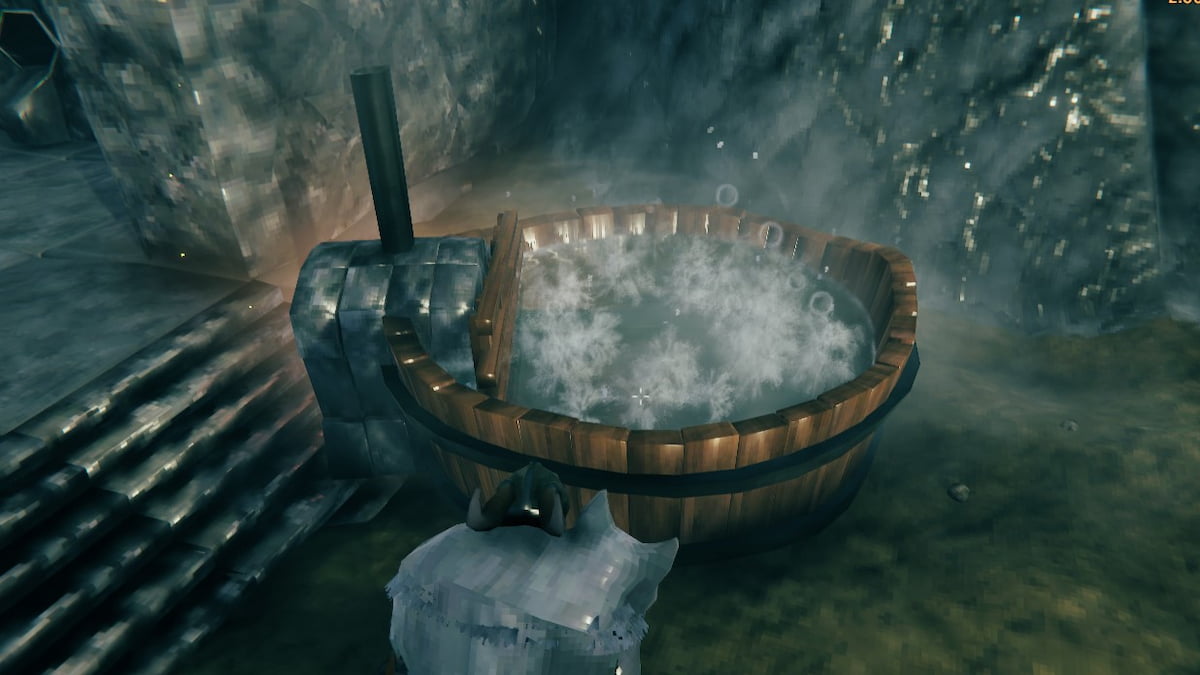 How the hot tub works in Valheim Gamepur