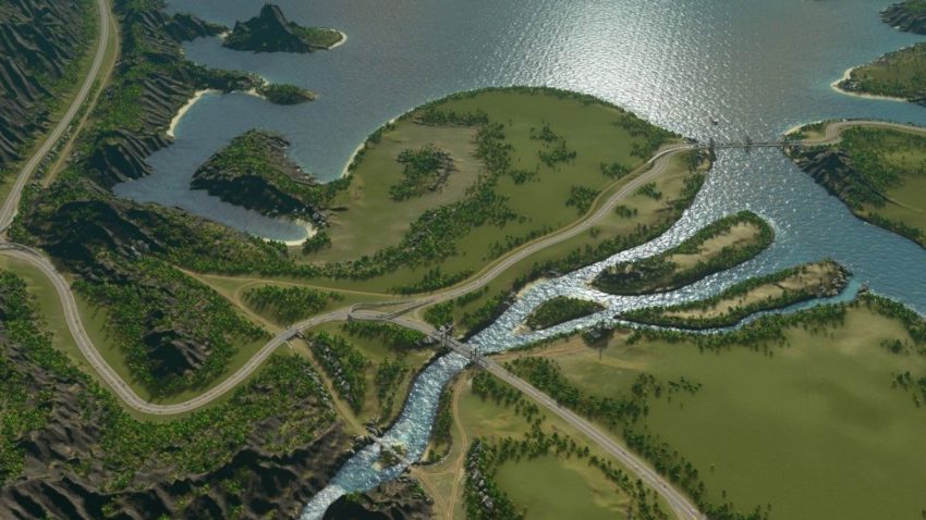 cities skylines islands map