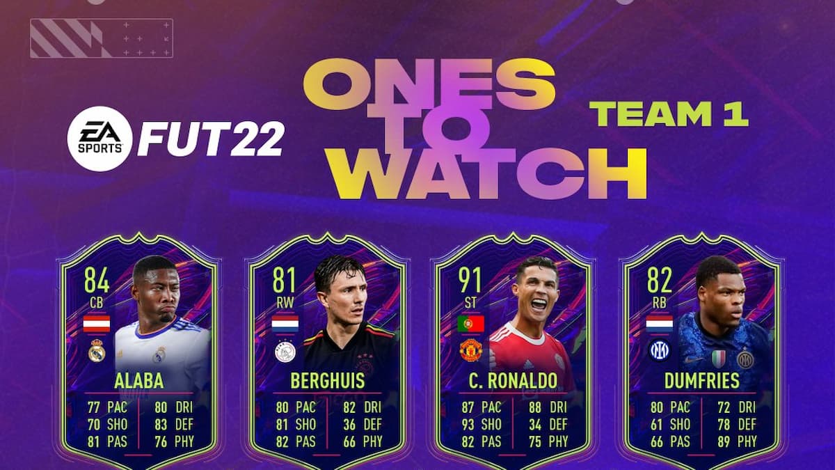 FIFA 22 How the Ones to Watch promo works Gamepur