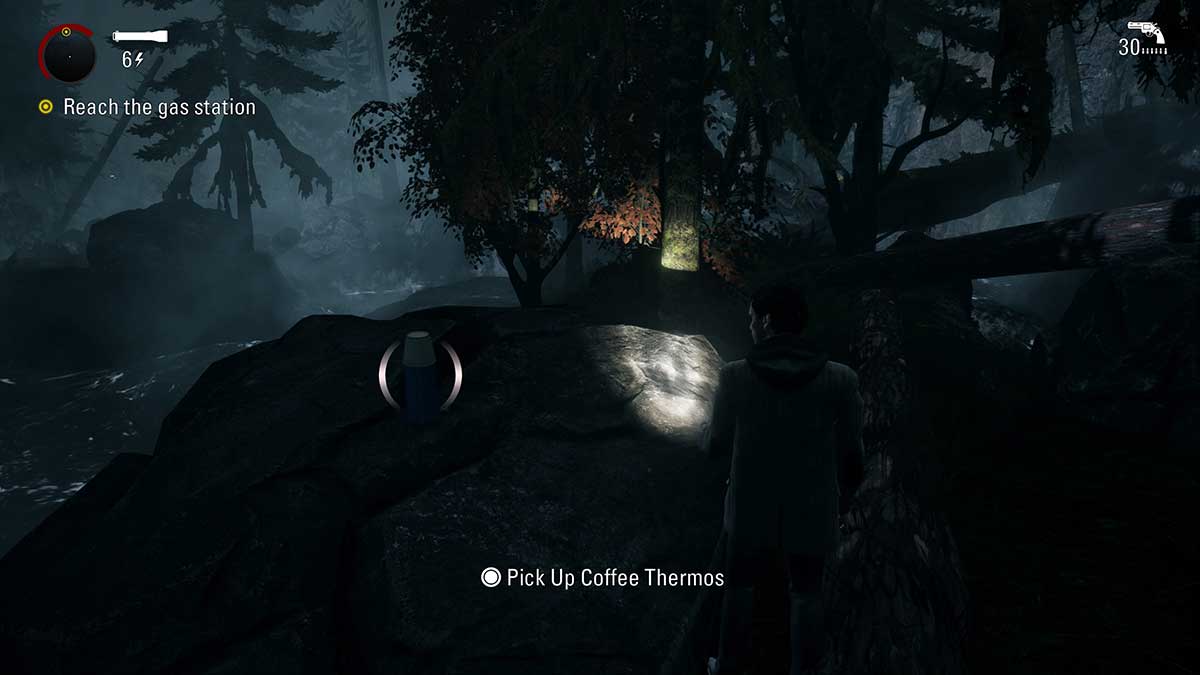 All collectibles in Alan Wake Remastered Episode 1 Coffee thermos