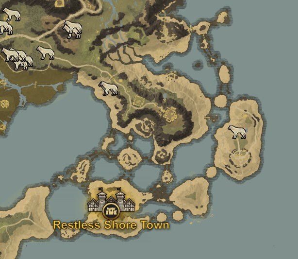 Where to find Wolves in New World Gamepur