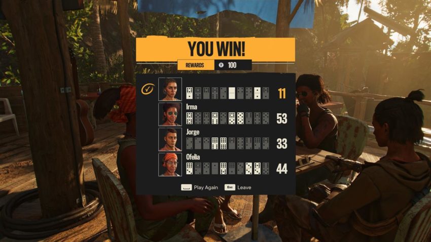 Far Cry 6 dominoes guide: How to win at dominoes - Gamepur