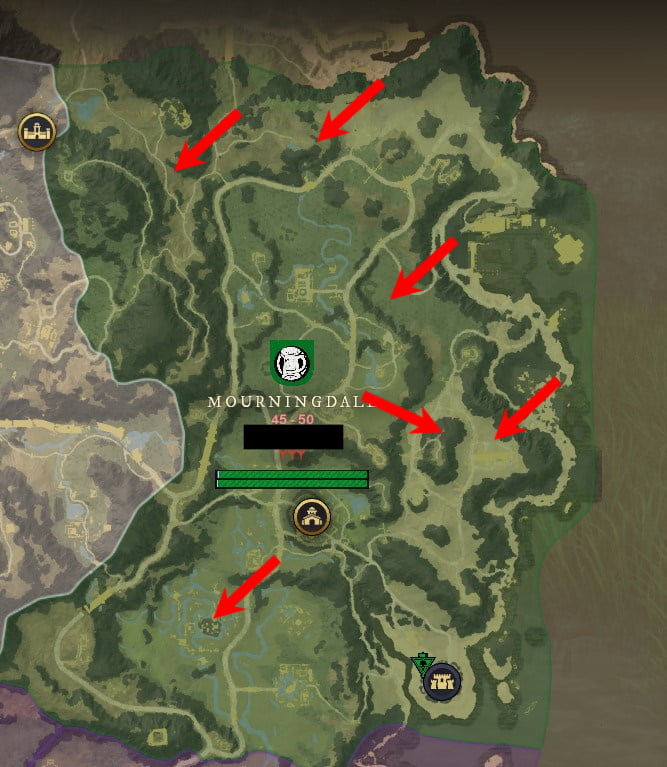 Where to find Wyrdwood in New World All Wyrdwood locations Gamepur