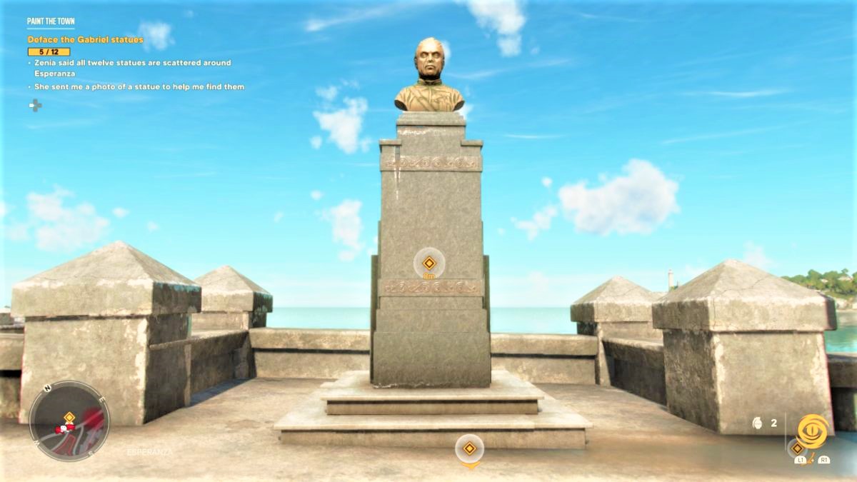 Far Cry 6 Paint The Town statue locations Gamepur