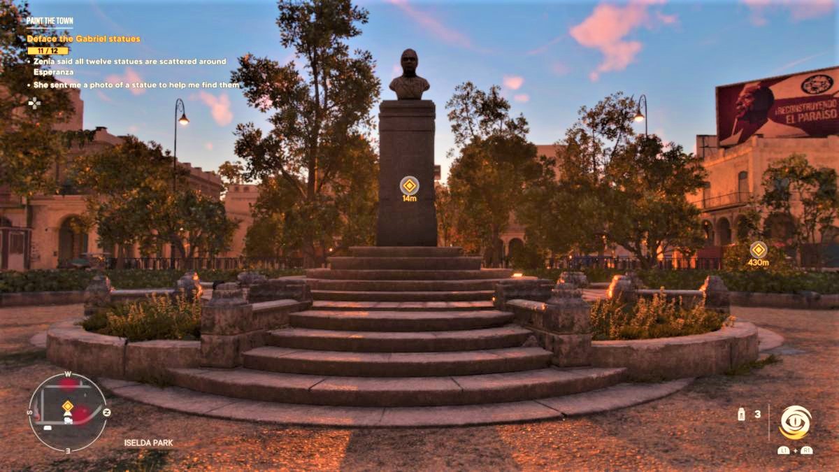 Far Cry 6 Paint The Town statue locations Gamepur