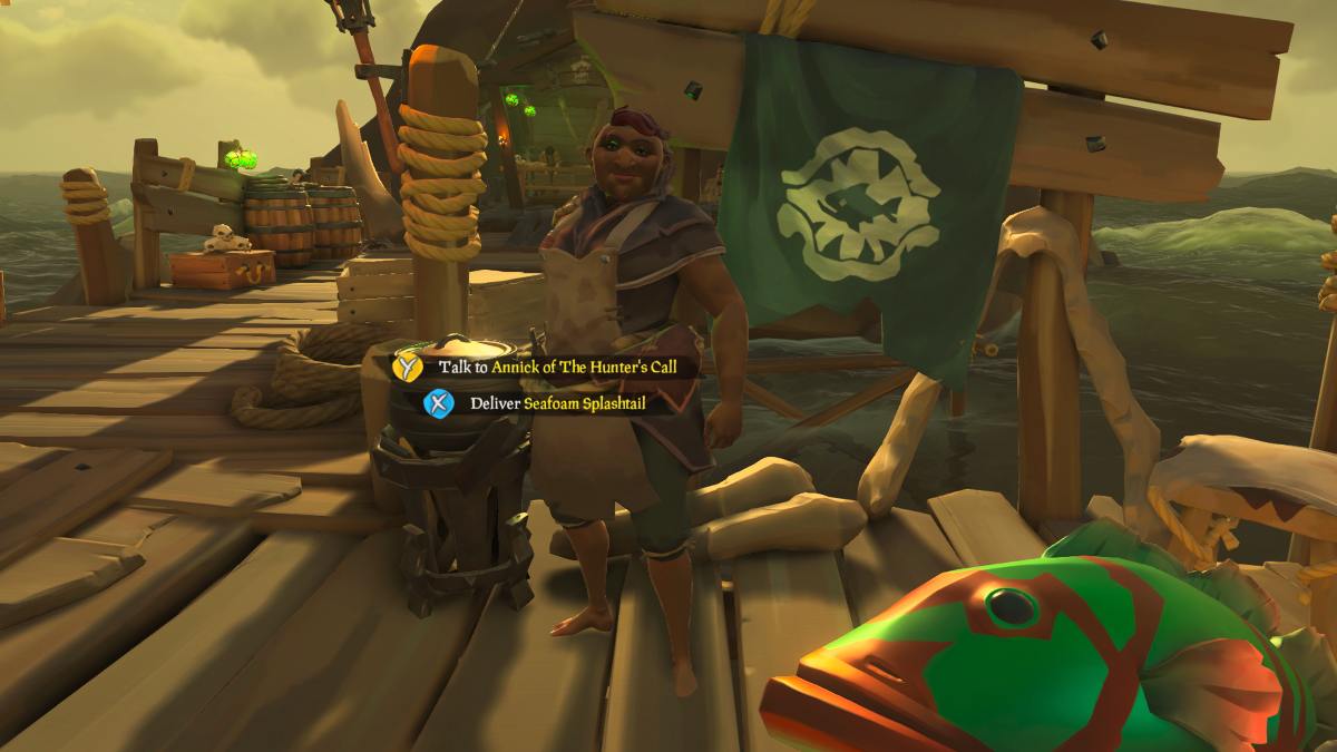 Where to sell fish in Sea of Thieves Gamepur