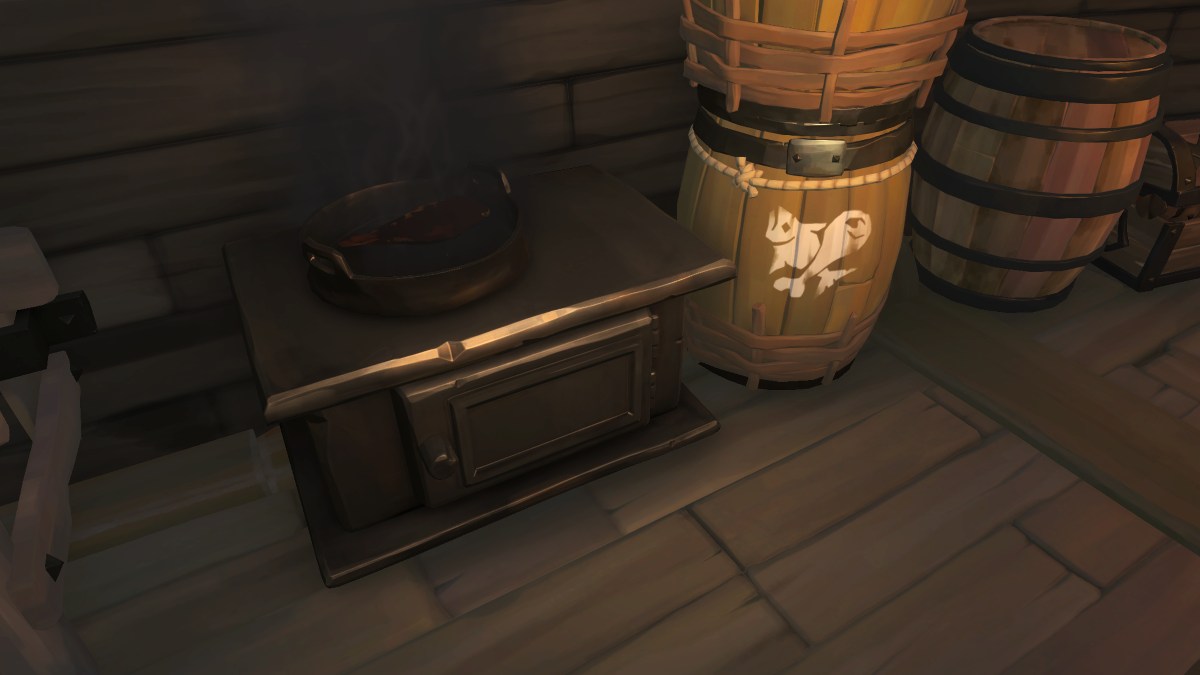 How to perfectly cook fish, meat, Kraken, and Megalodon in Sea of