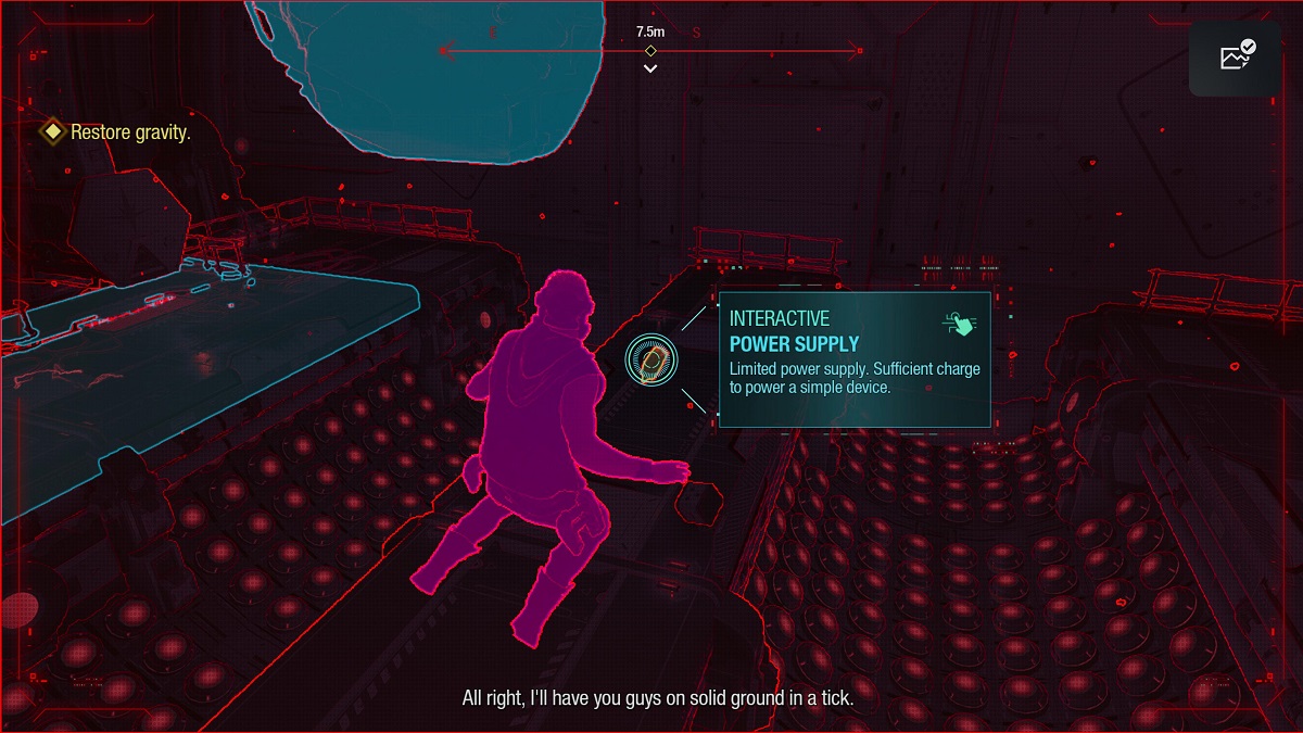 How to restore gravity in Hala's Hope in Marvel's Guardians of the