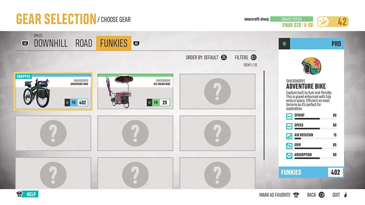 Riders Republic Funkies location guide Shackdaddys Adventure Bike Gamepur