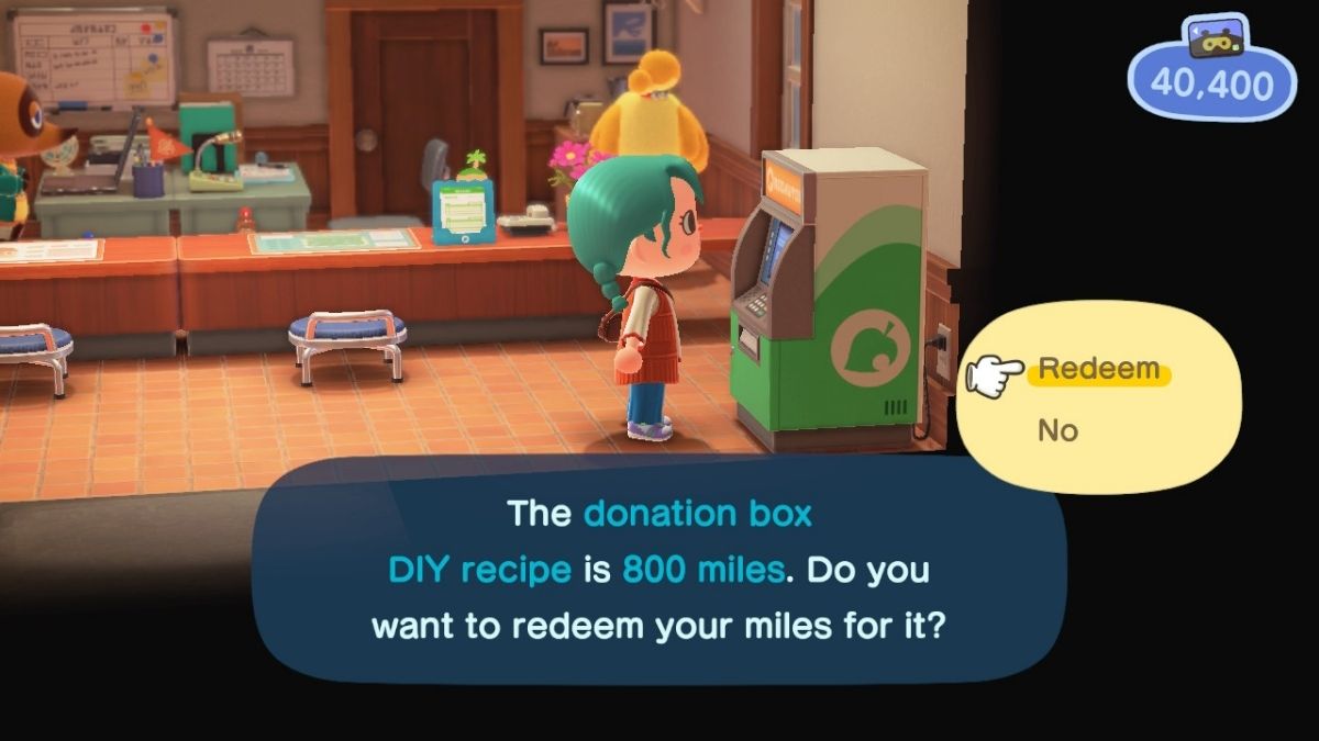 What is the donation box and how it works in Animal Crossing New