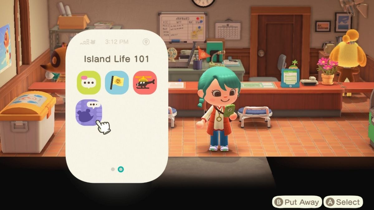 What does the Island Life 101 app do in Animal Crossing New Horizons' 2 ...