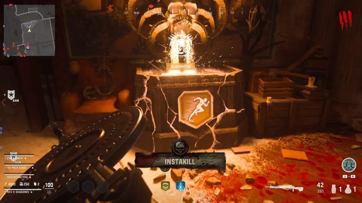 All perk locations in Der Anfang in Call of Duty Vanguard Zombies Gamepur