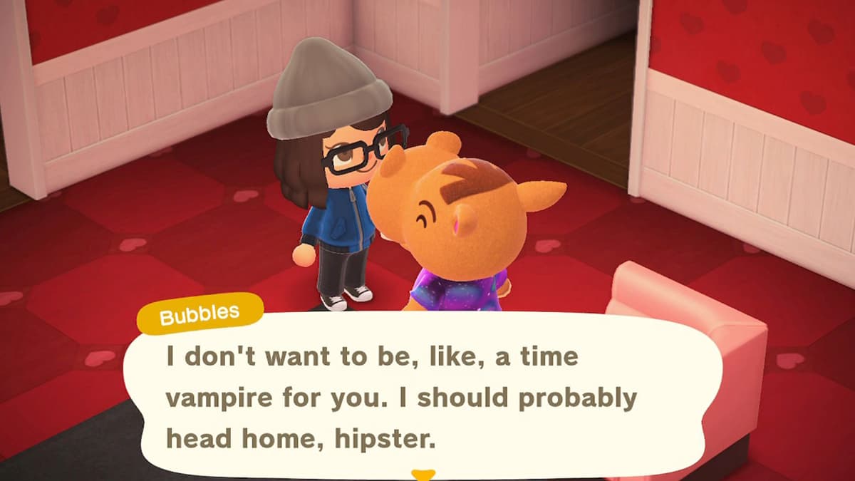 How to get villagers to leave your house in Animal Crossing New