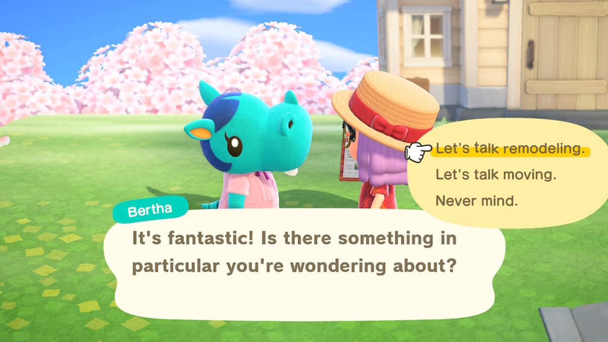 How to remodel villagers' homes in Animal Crossing New Horizons Happy Home Paradise Gamepur