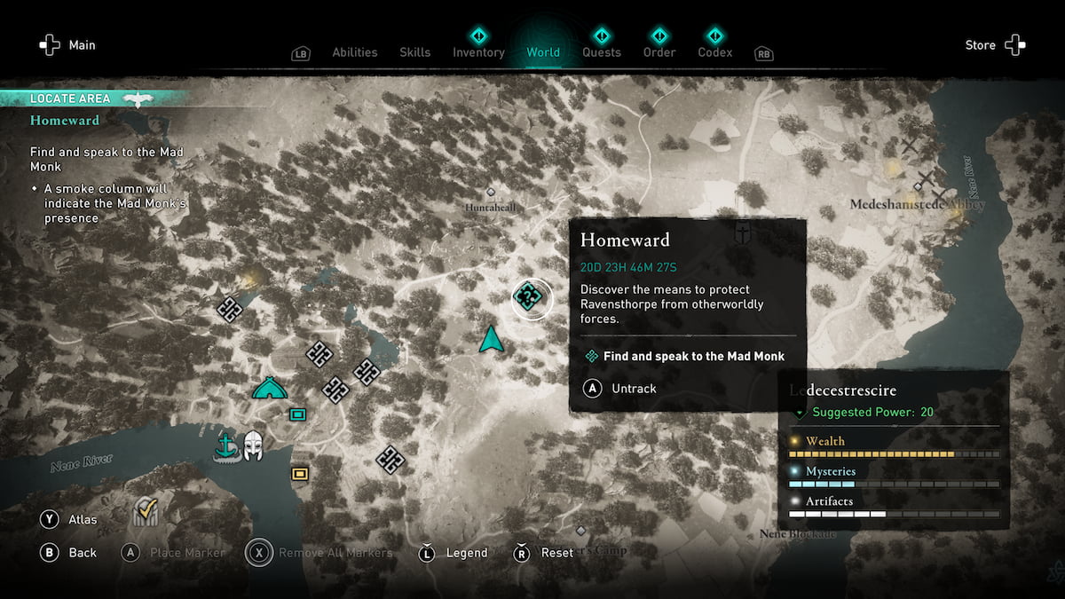 How to complete Homeward in Assassin's Creed Valhalla Gamepur