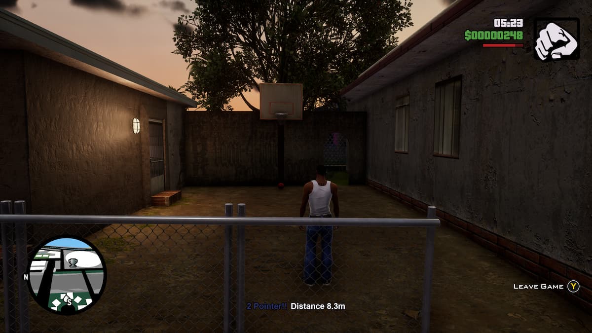 How to play basketball in GTA San Andreas Definitive Edition Gamepur