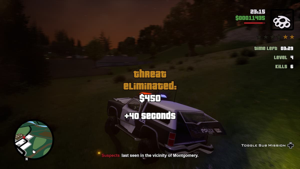 How To Complete The Vigilante Missions In GTA San Andreas Definitive GTA San Andreas Vigilante Guide 