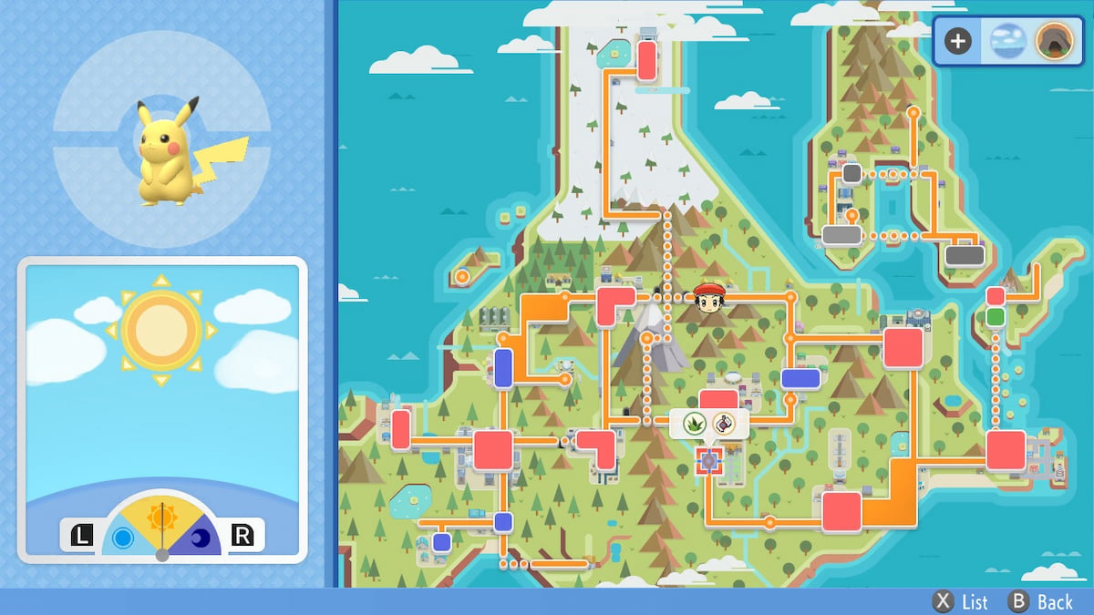 Where to find Pikachu in Pokémon Brilliant Diamond and Shining Pearl Gamepur