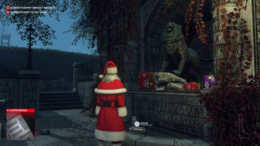 step-2-head-to-the-garden-and-wait-hitman-3-holiday-hoarders