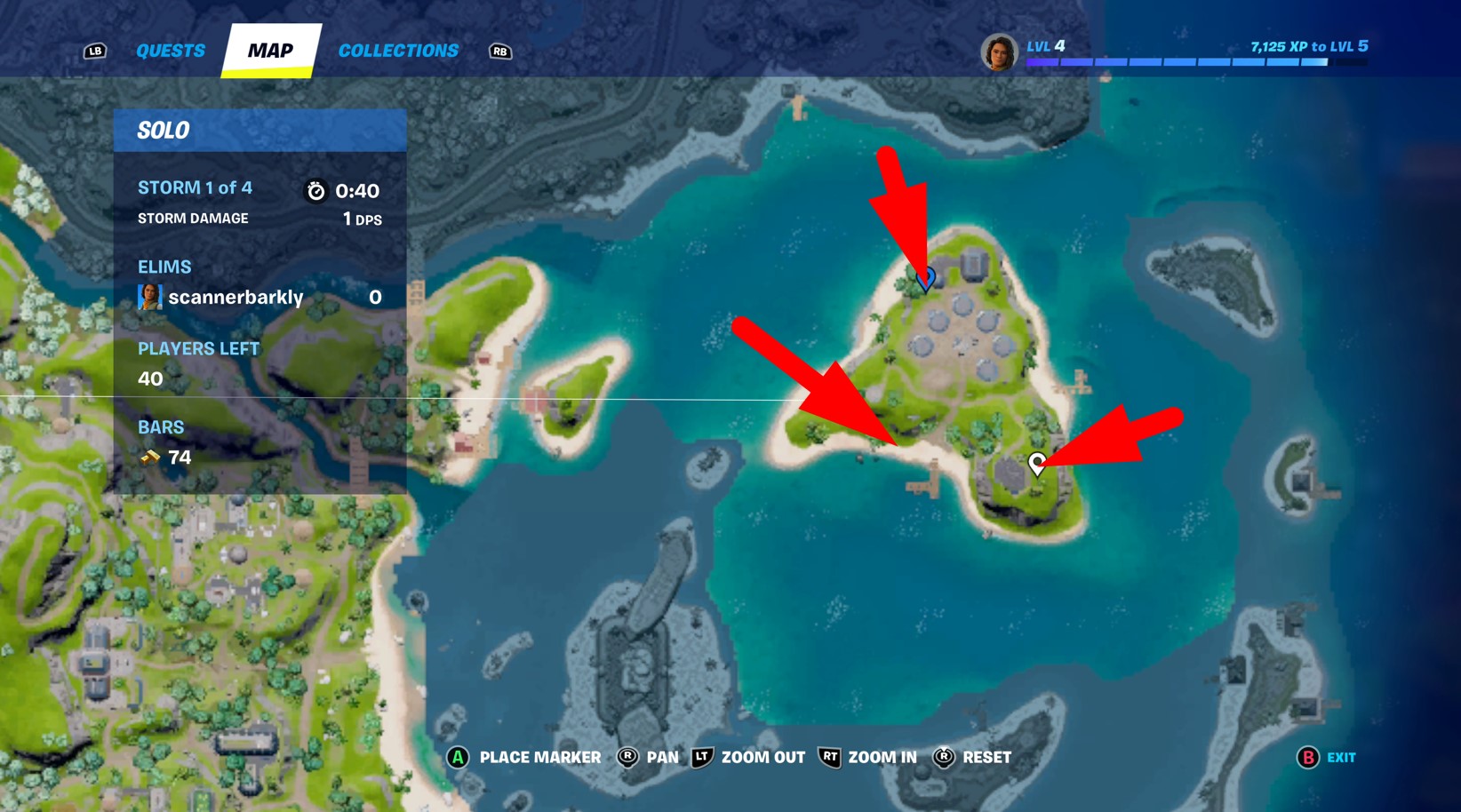 Where to find the Launchpad and destroy the Signal Jammers in Fortnite