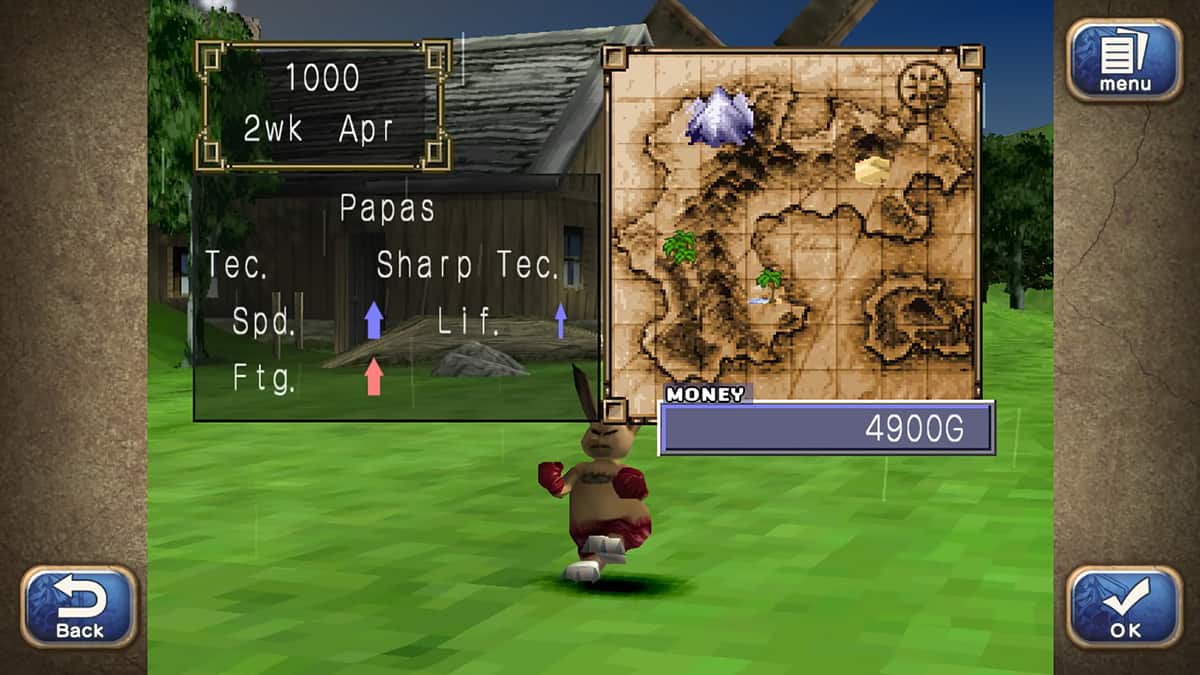 How to unlock more training methods in Monster Rancher 1