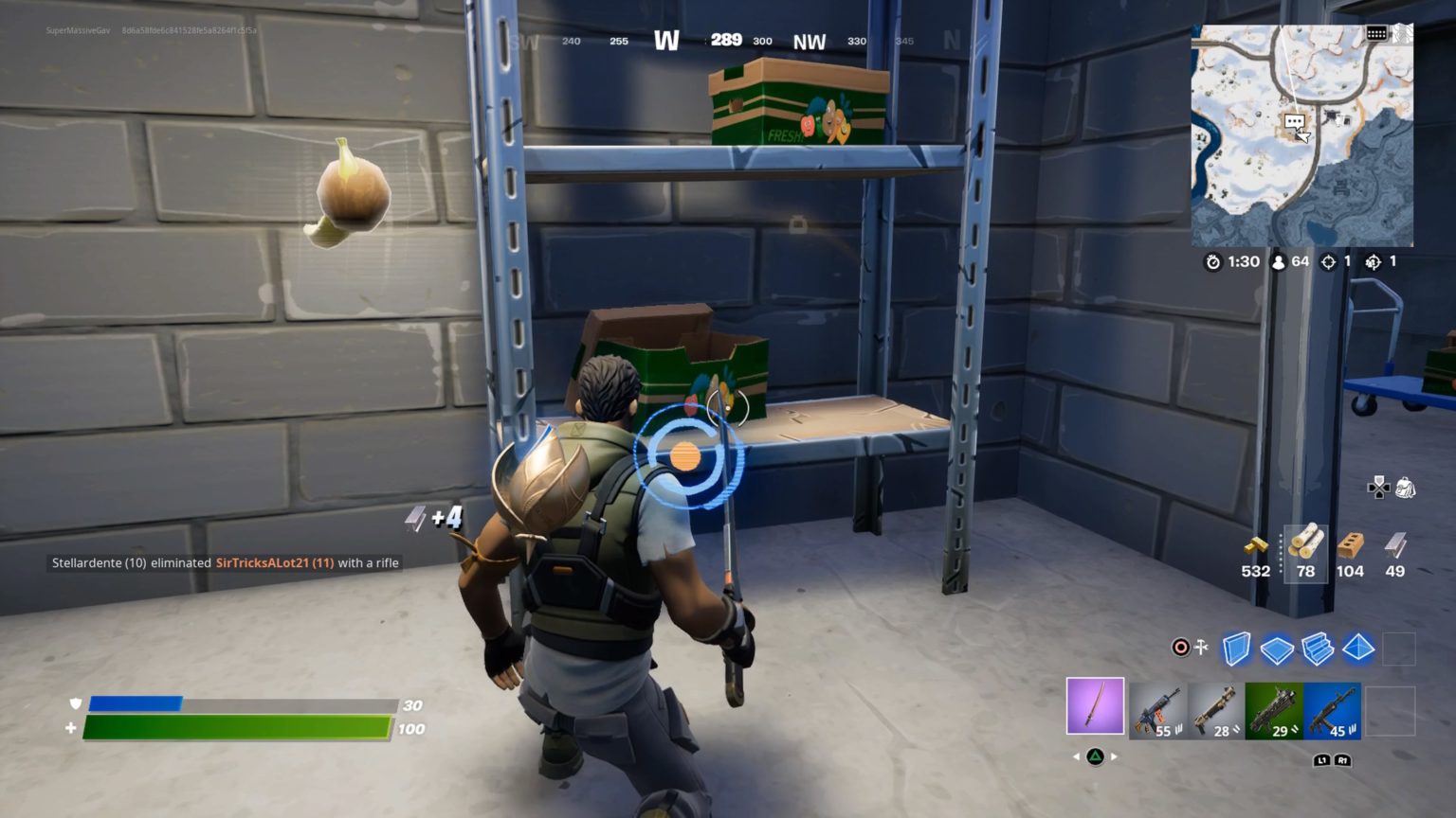 Where to find bananas in Fortnite Chapter 3 Season 1 DoubleXP