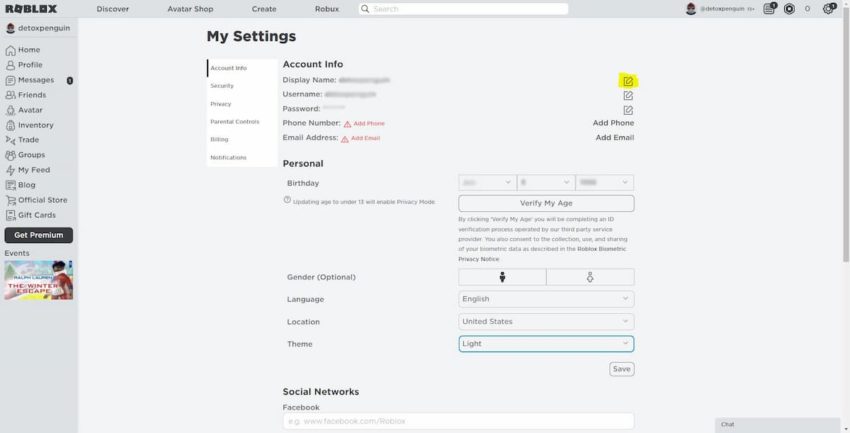 How to change your display name in Roblox Gamepur