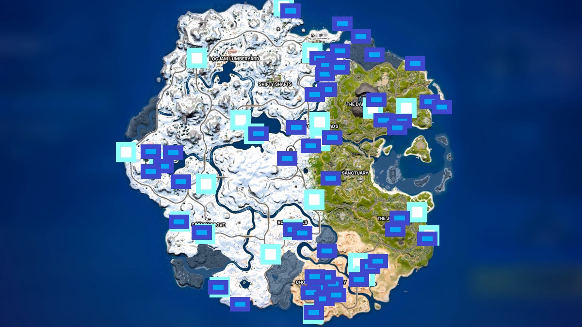 All ice machine and cooler locations in Fortnite Chapter 3 Season 1