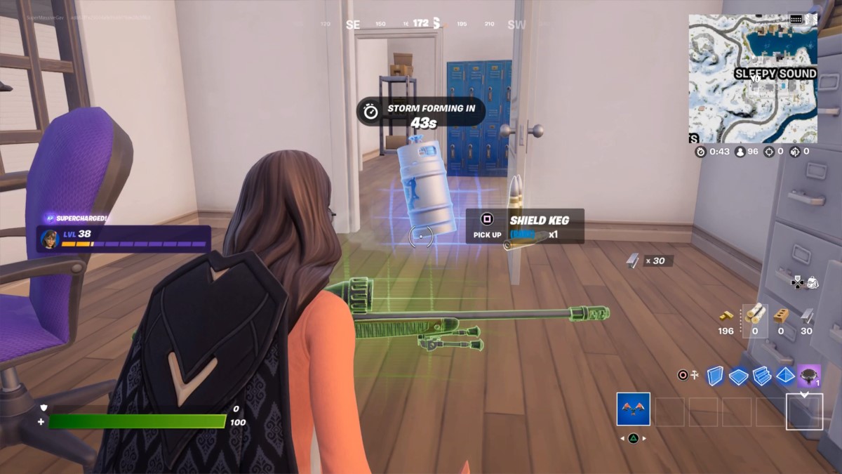 How to use a Shield Keg in Fortnite Chapter 3 Season 1 Gamepur