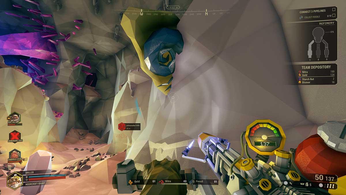 How to collect fossils in Deep Rock Galactic Gamepur