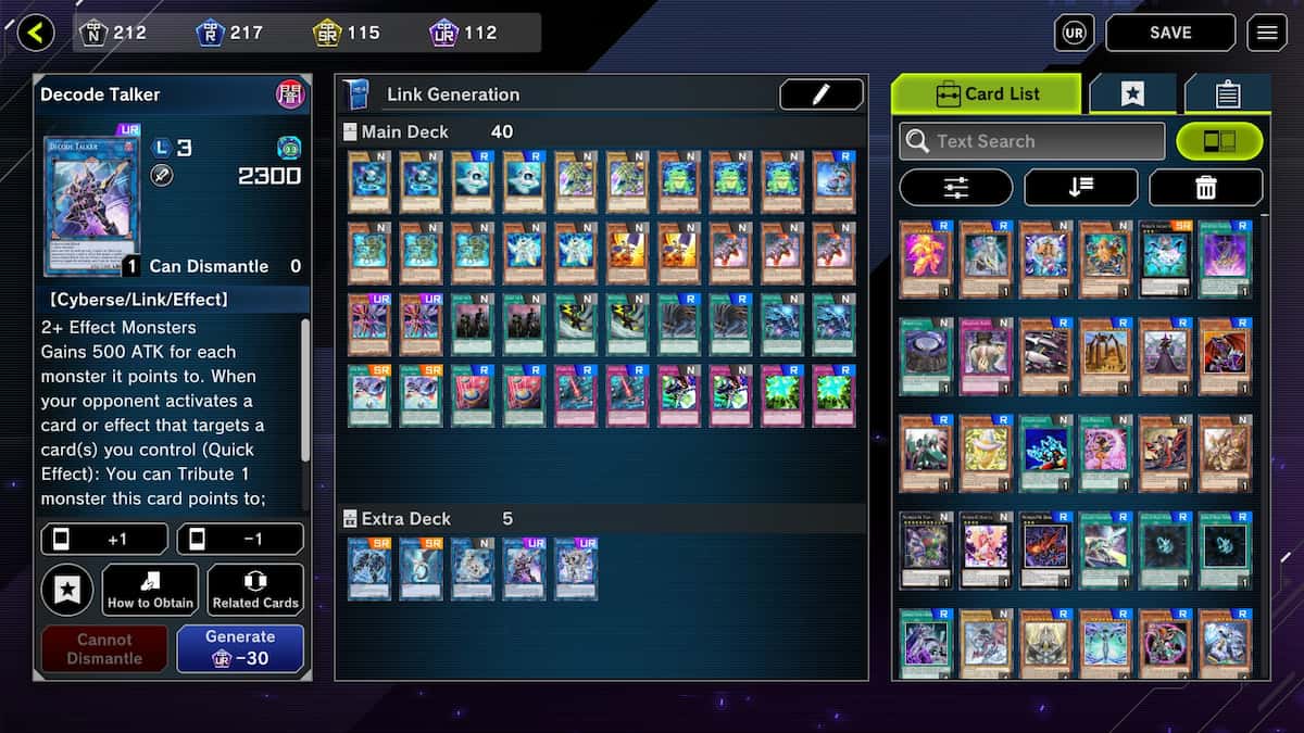 How to play the Link Generation deck in YuGiOh Master Duel Gamepur