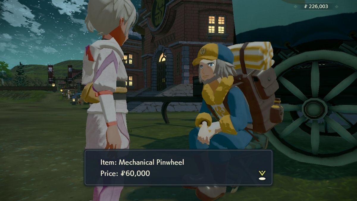 What is the Mechanical Pinwheel in Pokemon Legends Arceus Gamepur