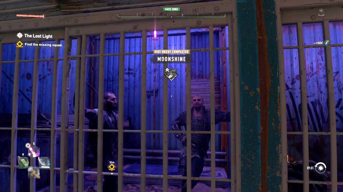 What is the Moonshine safe code in Dying Light 2? Gamepur