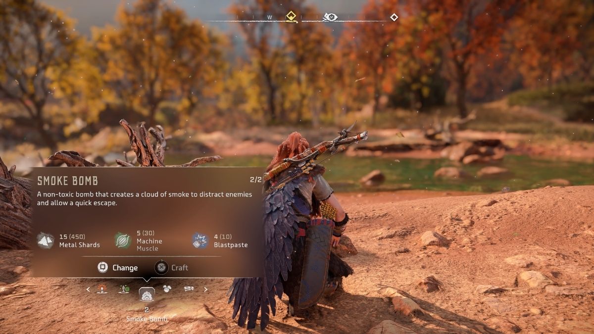 How to craft Smoke Bombs in Horizon Forbidden West Gamepur