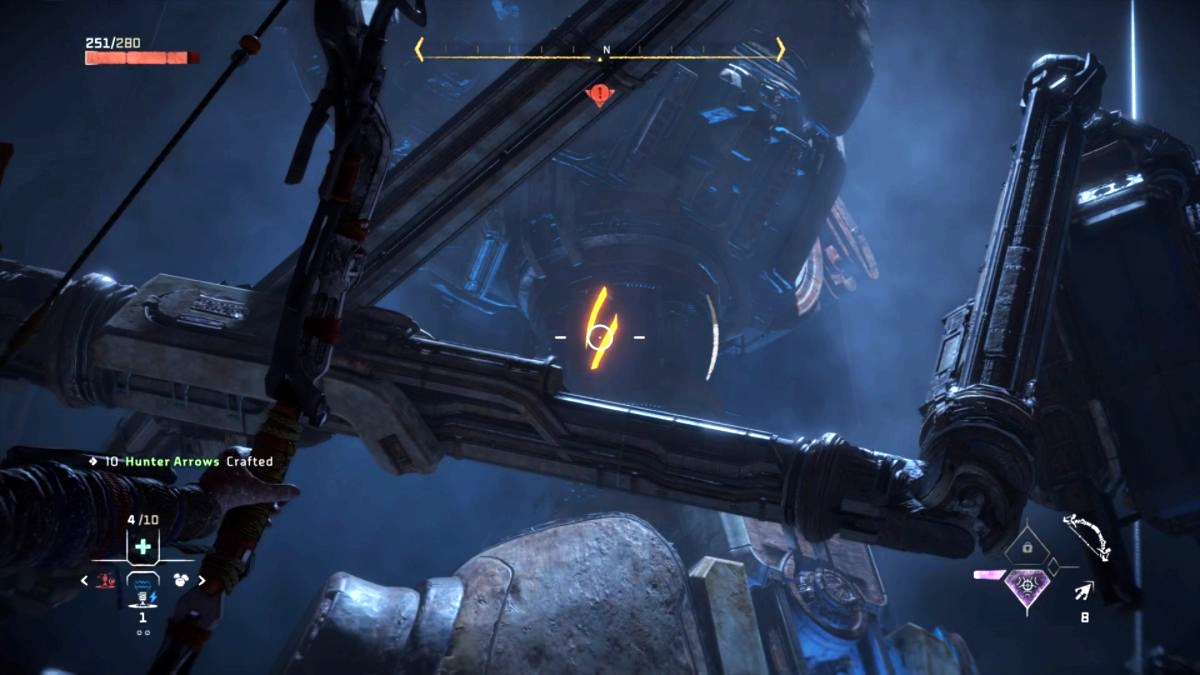 Horizon Forbidden West Death's Door mysterious attacker boss fight