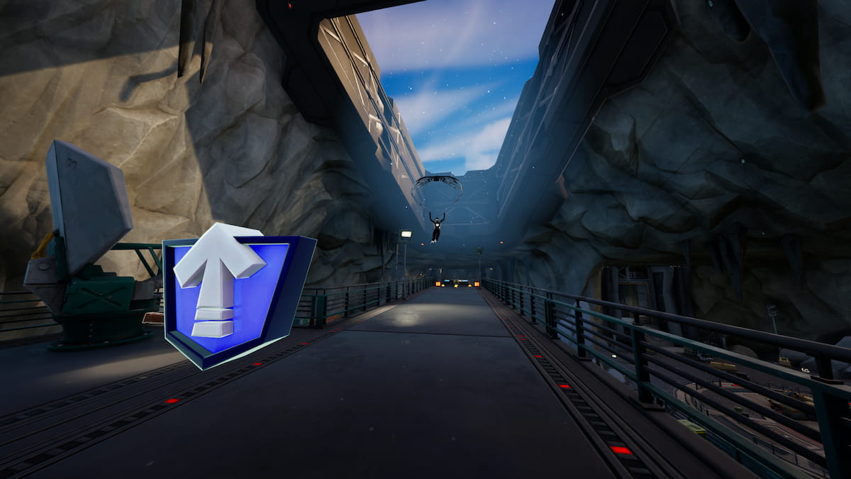 Where to find the Level Up Token at Covert Cavern in Fortnite Gamepur