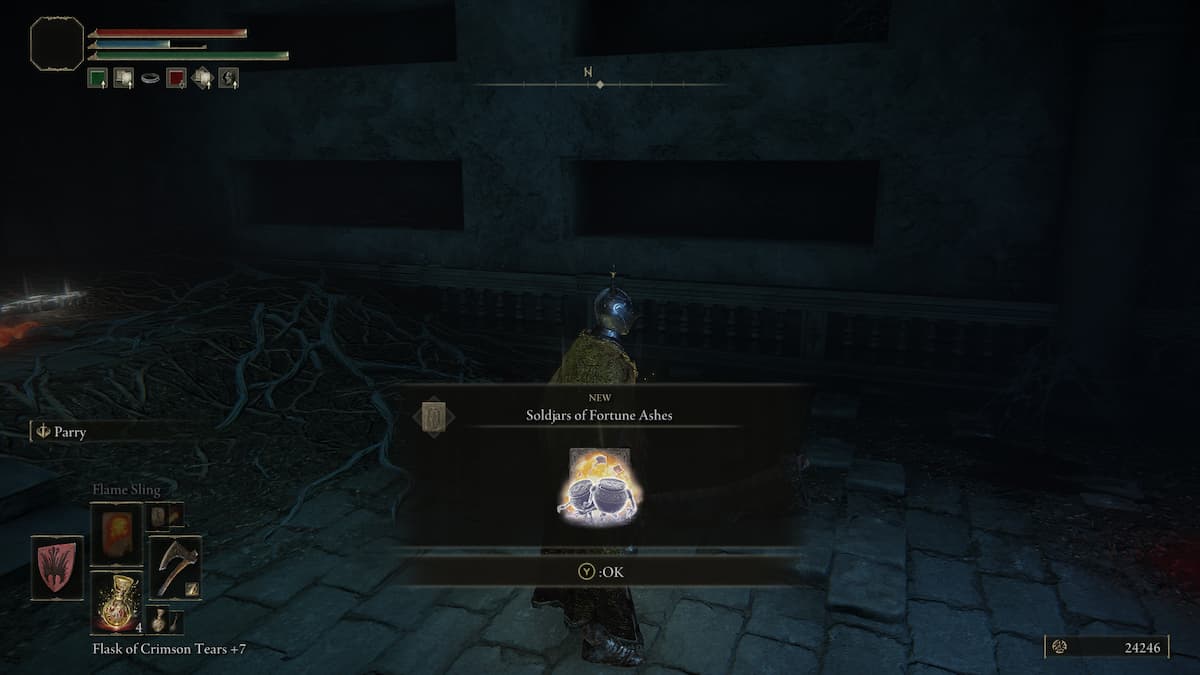 Where to find the Soldjars of Fortune Ashes in Elden Ring Gamepur