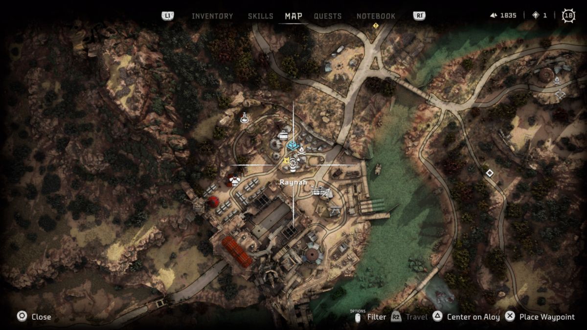 Where to find Raynah when you have Signal Lenses in Horizon Forbidden