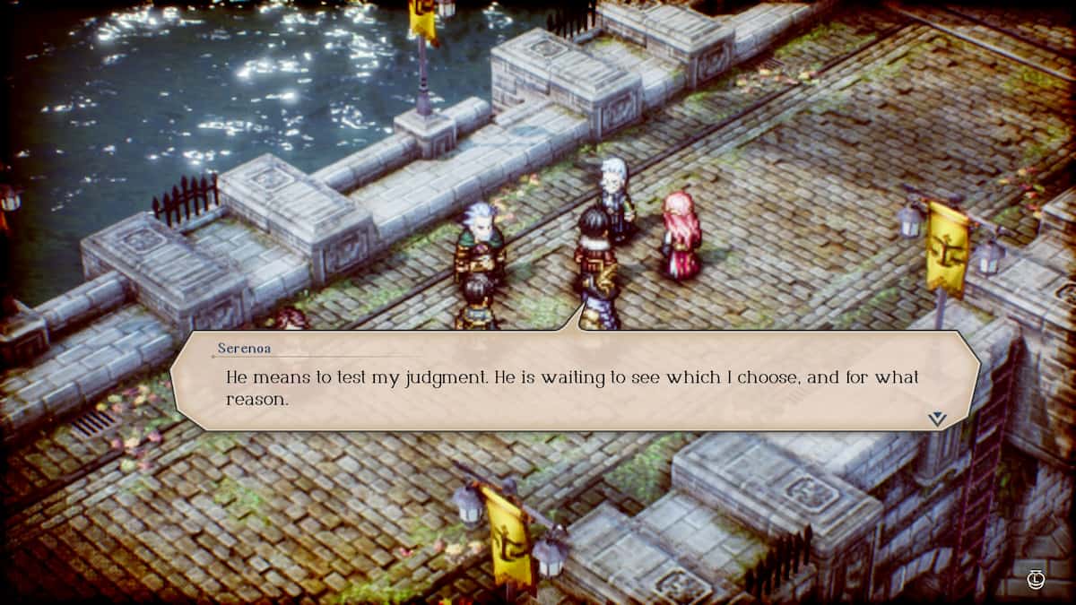 How does Serenoa's Conviction work in Triangle Strategy? Gamepur