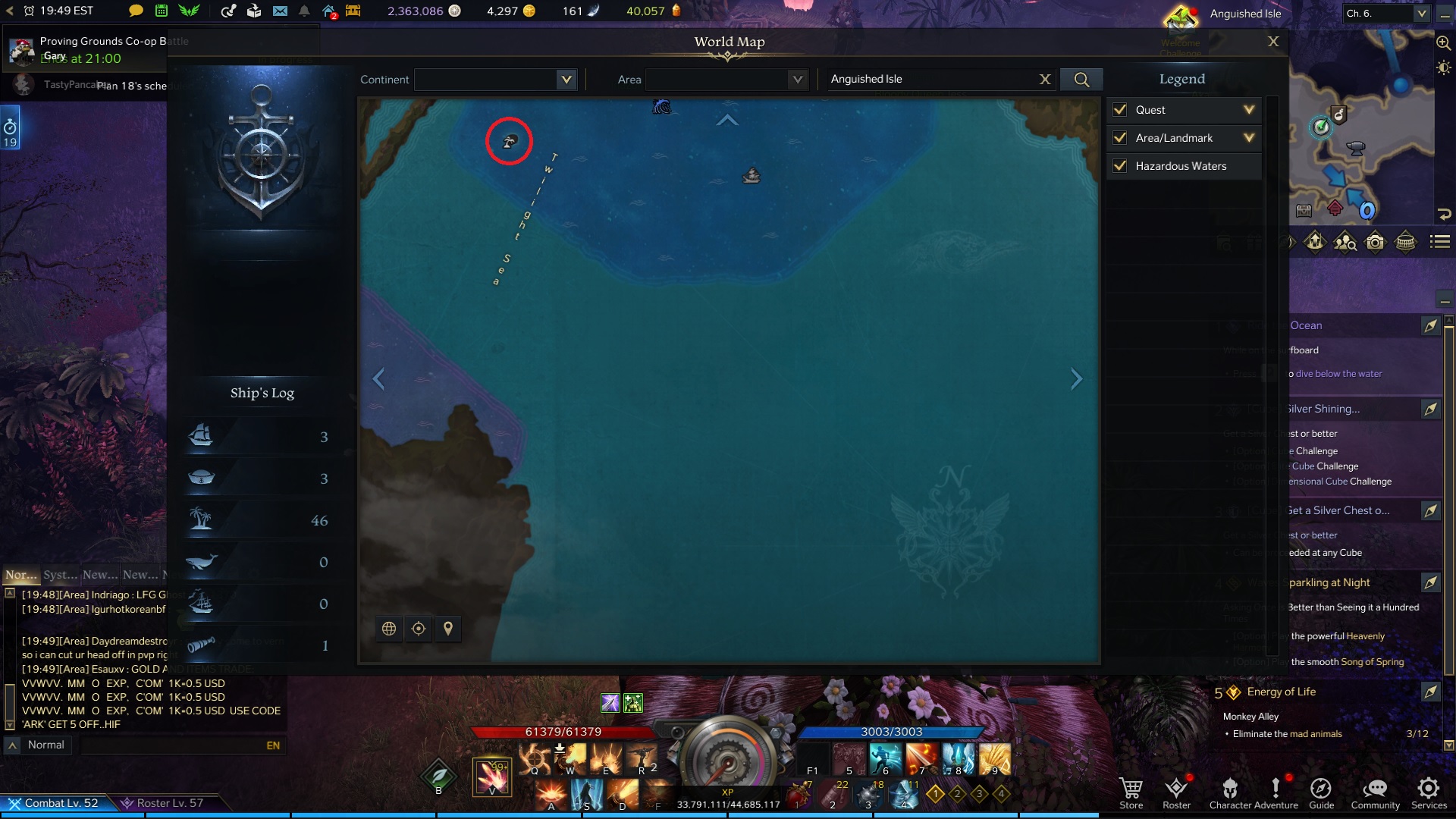 Lost ark freedom isle island token