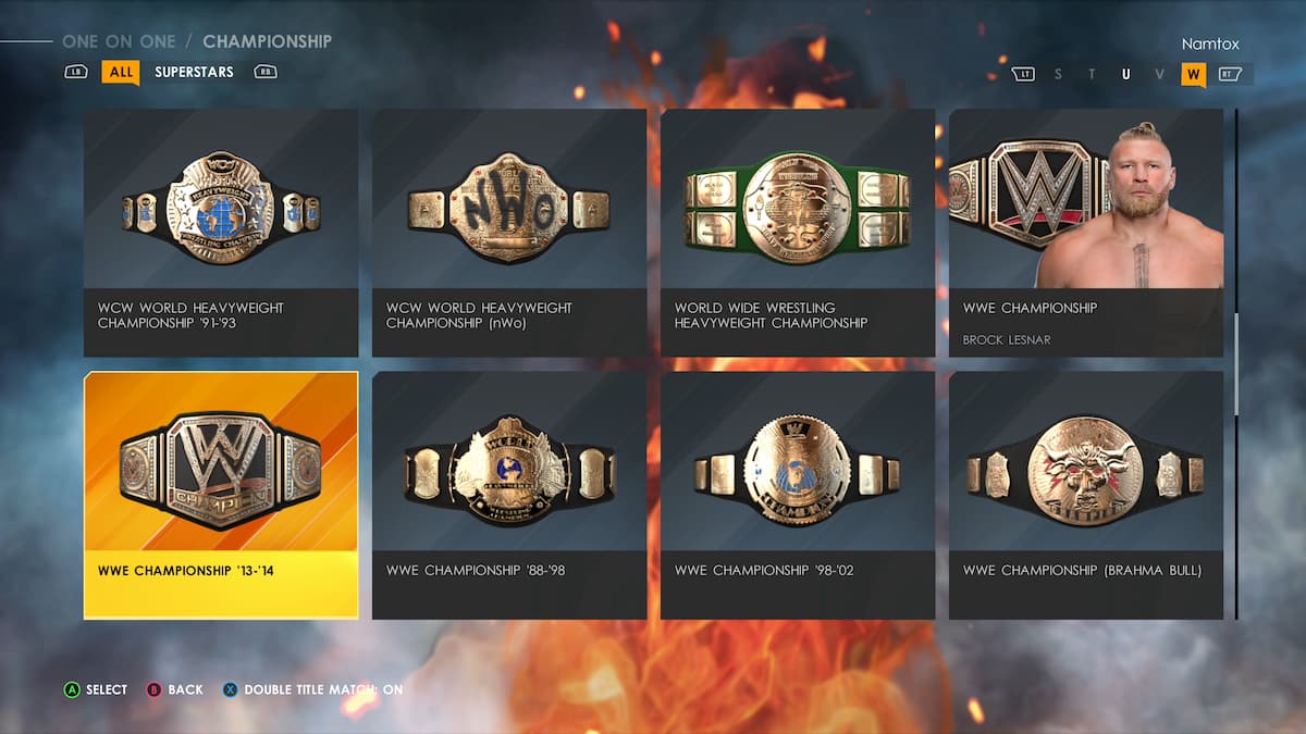 All championships belts in WWE 2K22 Full list Gamepur