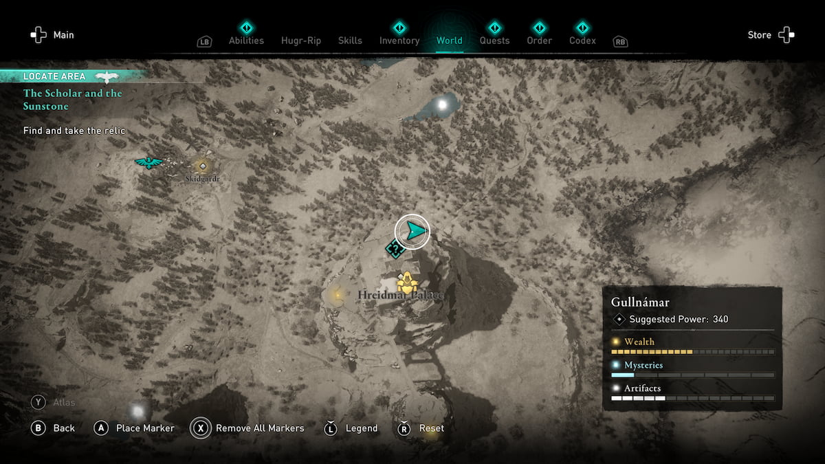 How to open the chest in Hreidmar Palace in Assassin's Creed Valhalla